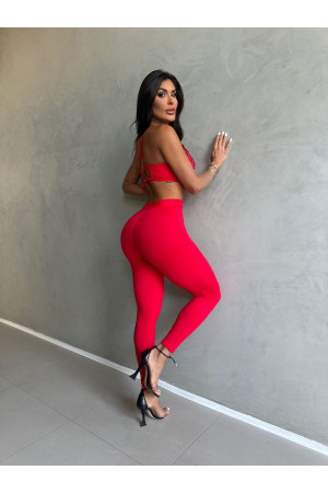 Macacão cruzado
